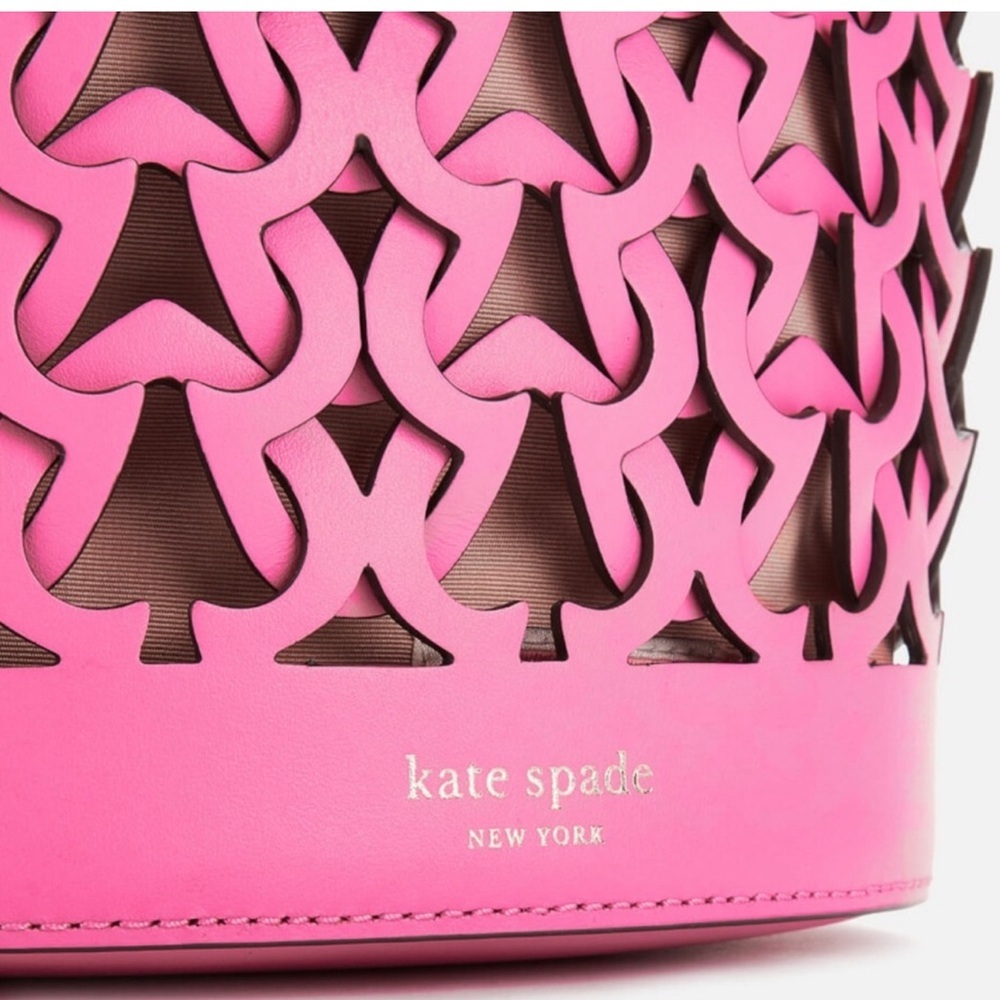 NWT Kate Spade Dorie small bucket bag in Hibiscus Tea - Picture 5 of 14